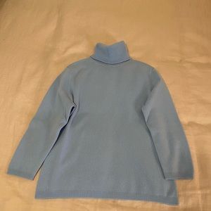 Ann Taylor light blue cashmere sweater